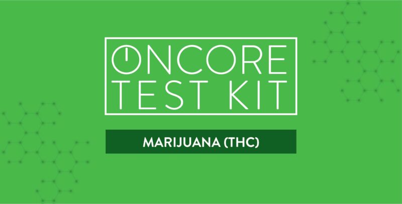 Oncore at-home marijuana (THC) test kit