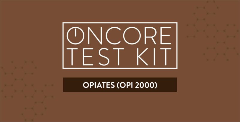 Oncore Test Kit Oncore at-home opiates (OPI 2000) test kit