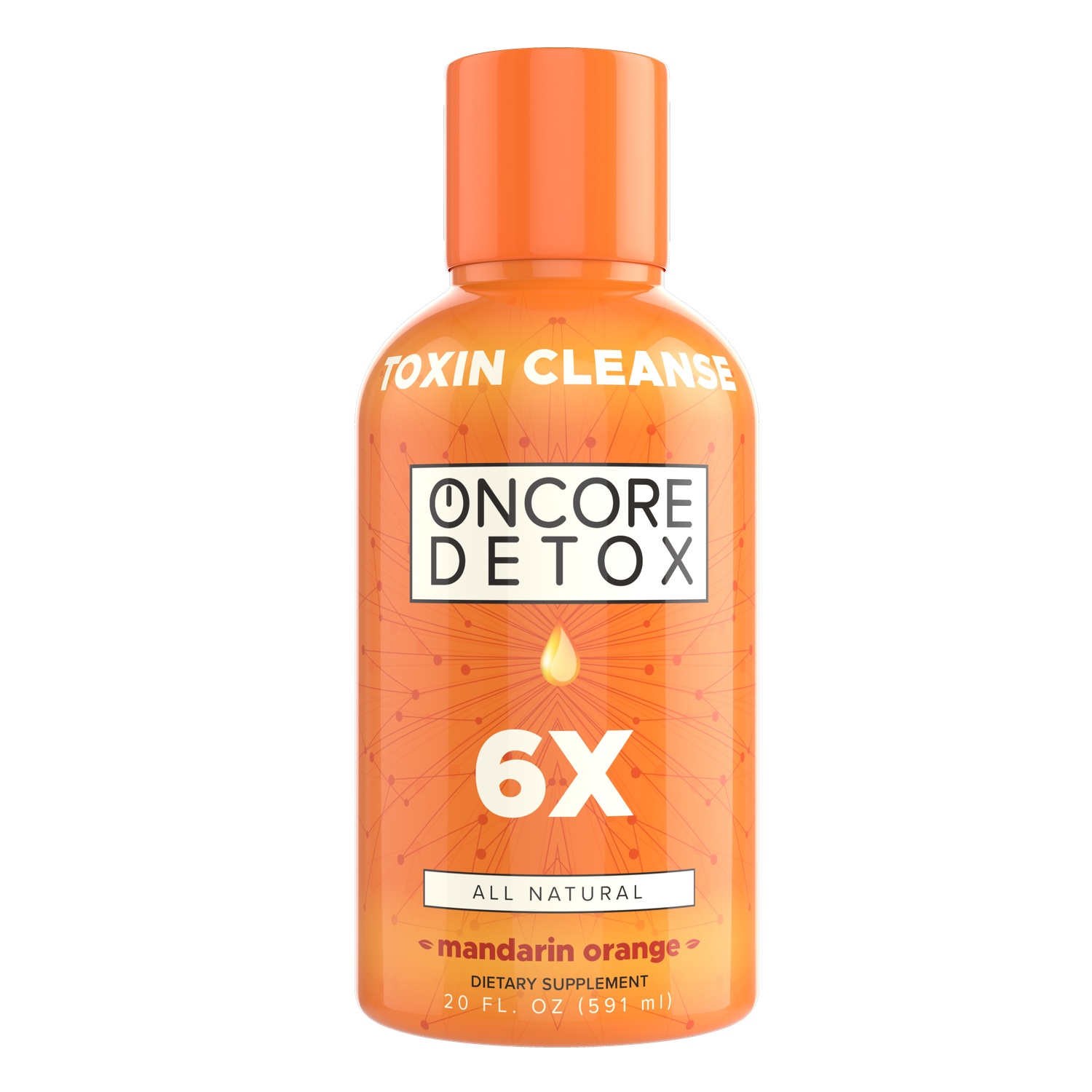 Oncore 6X Strength Drink, Mandarin Orange, 20 fl oz